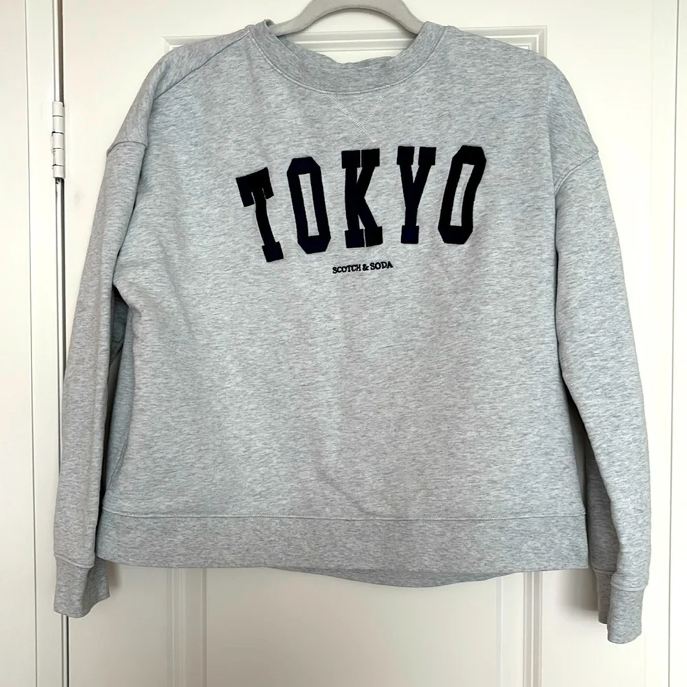 SCOTCH & SODA Grey Sweatshirt size M/L - Picture 4 of 9